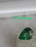 tsavorite under carat garnet. Suitable for any type of jewelry