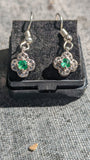 emerald ear ring pairs
