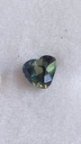 Sapphire heart cut