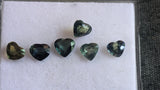 Sapphire heart cut