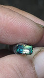 emerald cut  aussie sapphire
