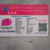 Mozambique sapphire